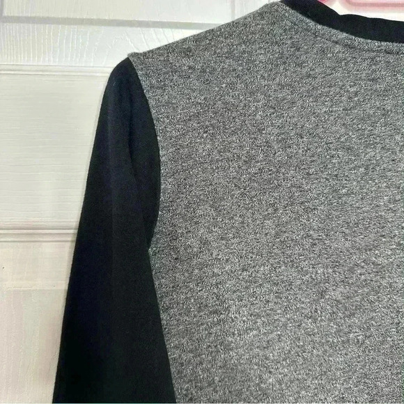 George Long  Sleeved Shirt Zippered Front Pocket Grey & Black Size Extra Large - Picture 10 of 16